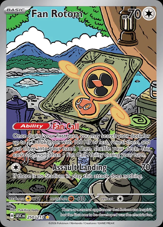 Ascended Heroes Fan Rotom #250/217